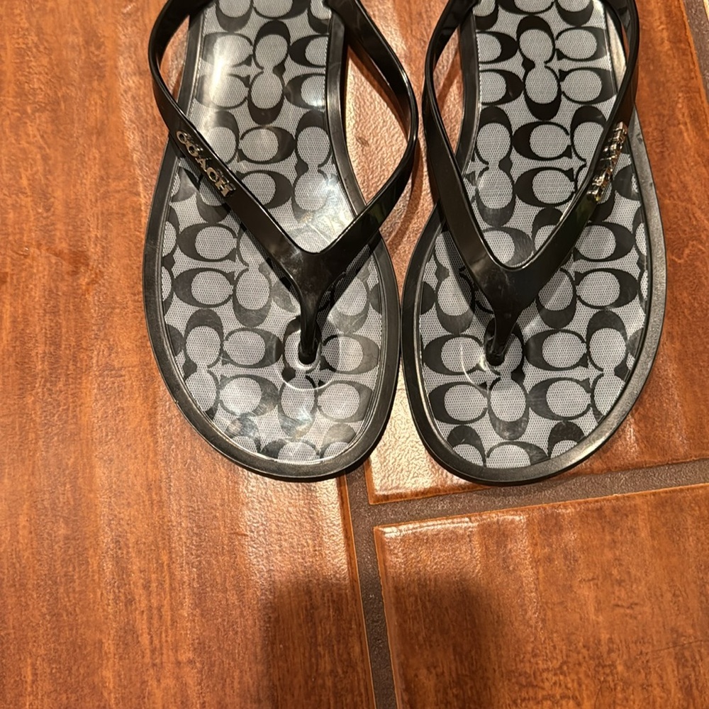 COACH flip flops - Picture 4 of 6